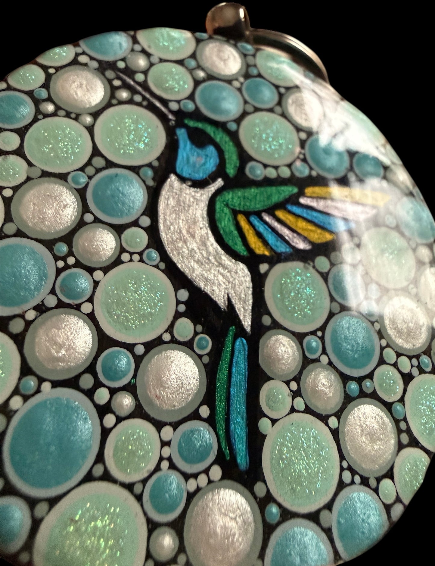 Bag Swag/Keychain: Hummingbird