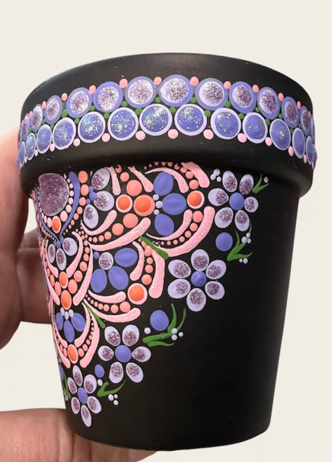 Pots: Hand-Painted Terracotta