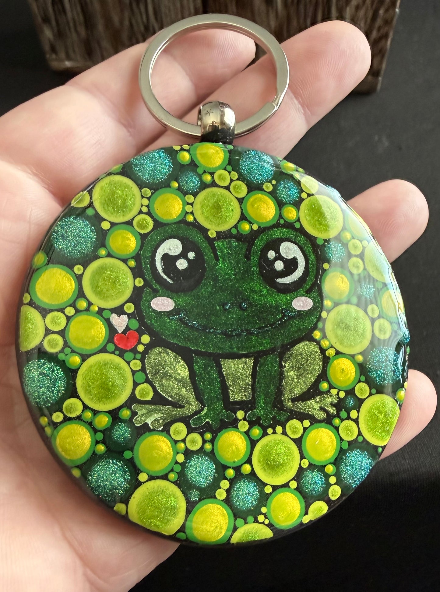 Bag Swag/Keychain: Frogger